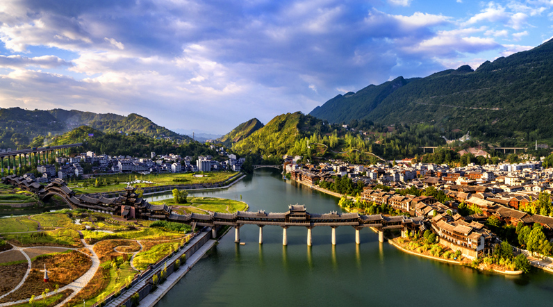 濯水景区风光