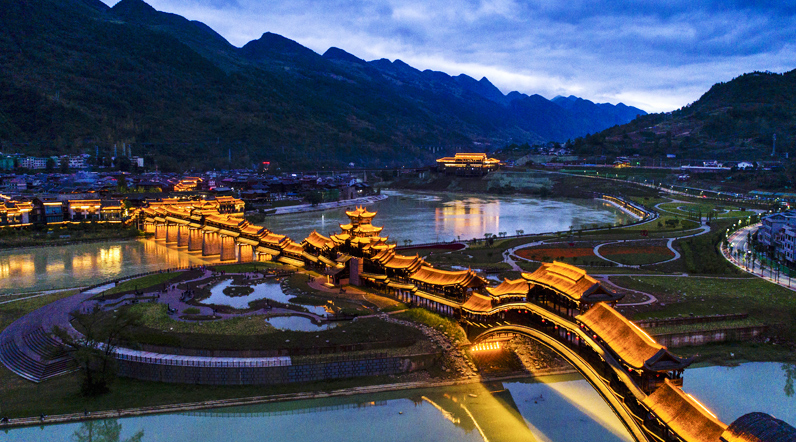 濯水景区风光